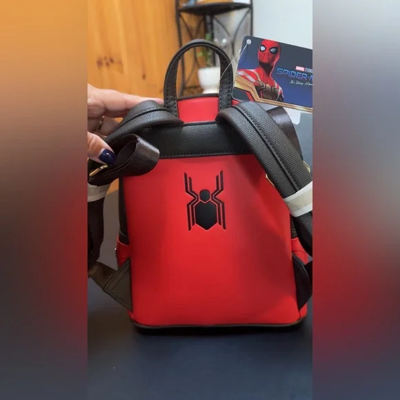 Spider-Man No Way Home NWT LoungeFly Backpack - Picture 5 of 11